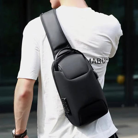 New Carbon Fiber Streamline Anti-Theft Sling Bag 🔥